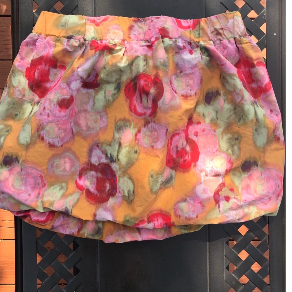 J.Crew Floral Miniskirt